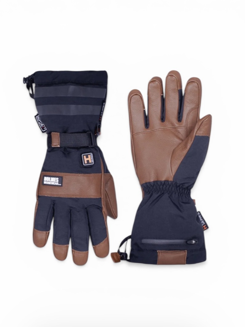 Holmes - Heated work gloves / Goatskin Heated Work Gloves / Battery
